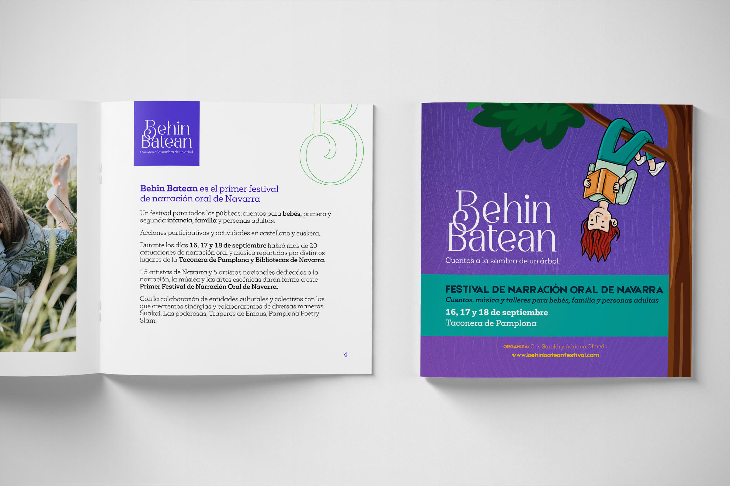 dossier behinbatean - Diseño gráfico y maquetación Madrid, dossier Behin Batean