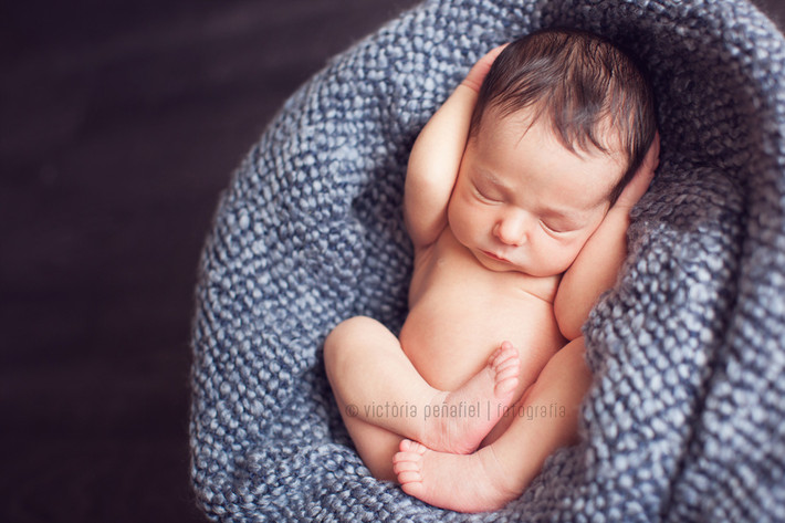 Fotografías de recién nacidos. Victoria Peñafiel