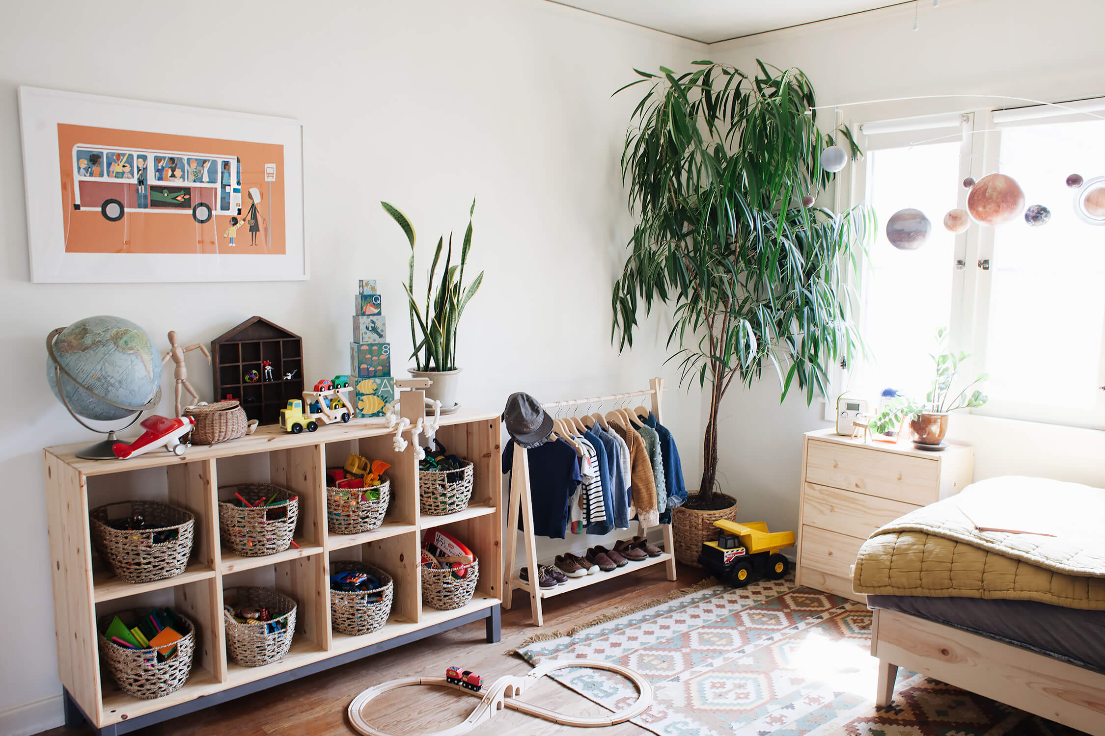 habitacion montessori 6 - 7 ideas Montessori para decorar una habitación infantil