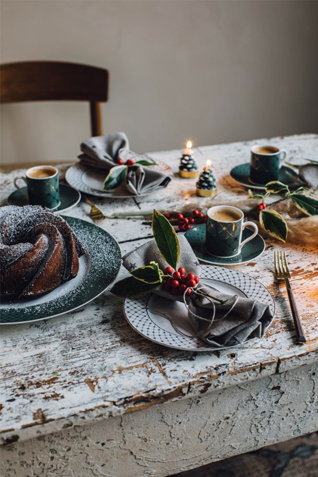 mesa navidad zarahome 3 - Ideas e inspiración para una mesa bonita en Navidad
