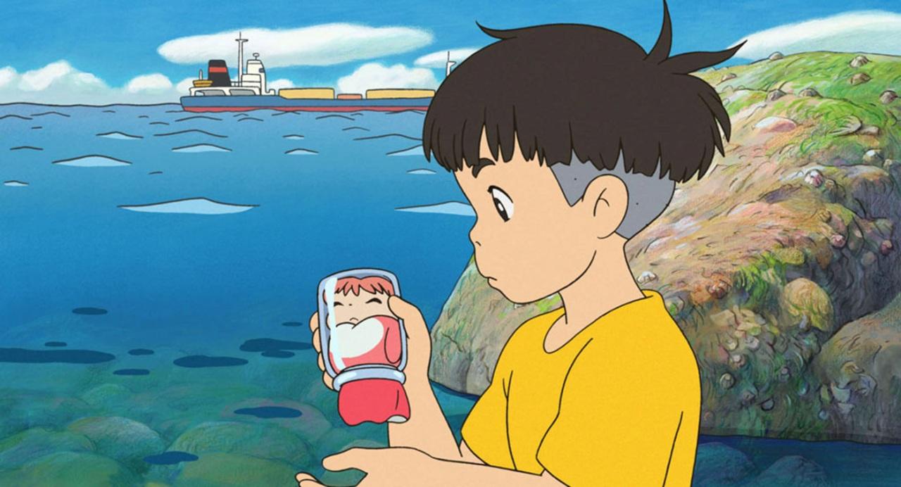 ponyo 04 - 3 películas de animación japonesa para ver con niños