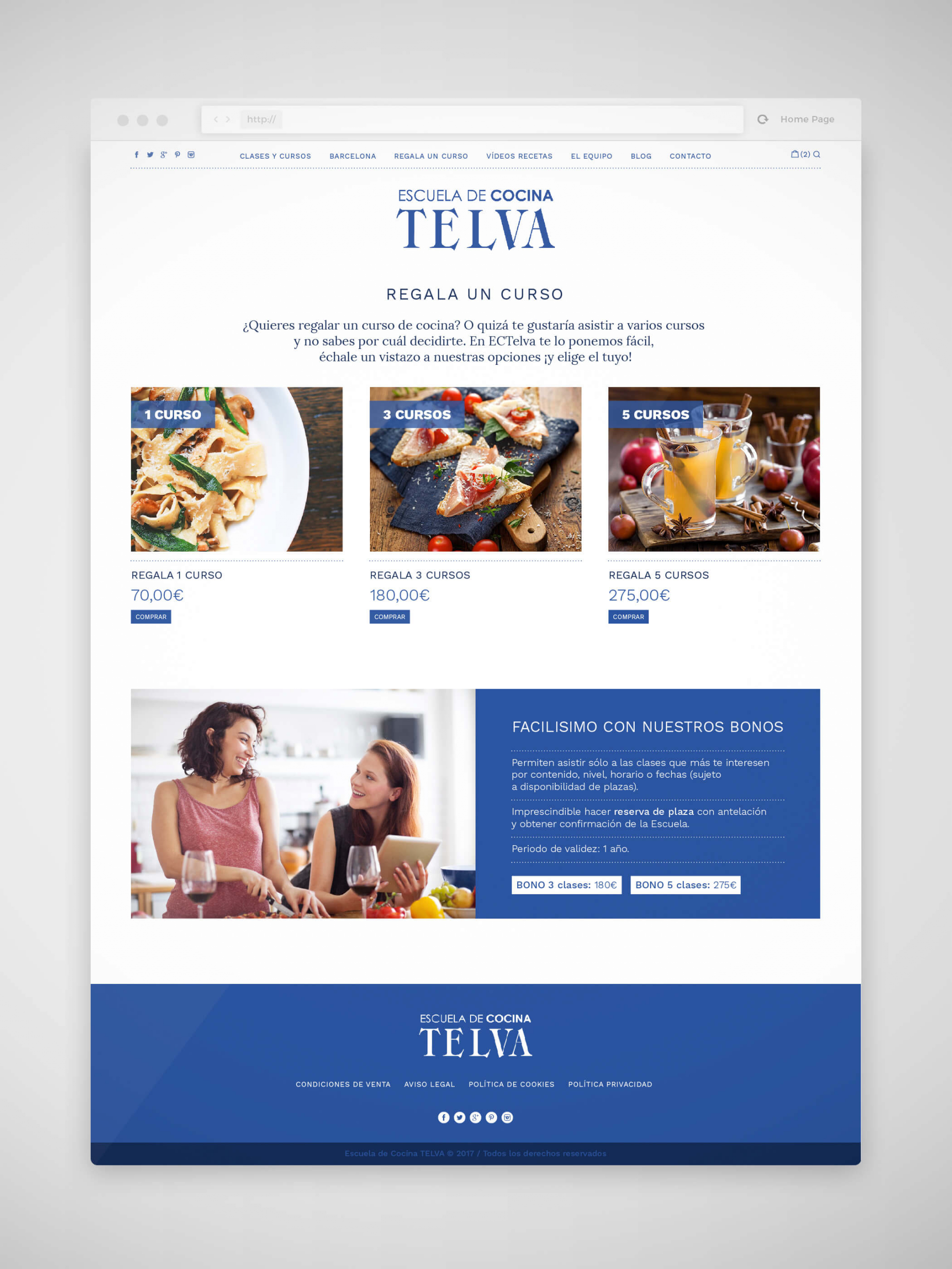 web escuela de cocina telva 2 scaled - Diseño web Escuela de Cocina TELVA
