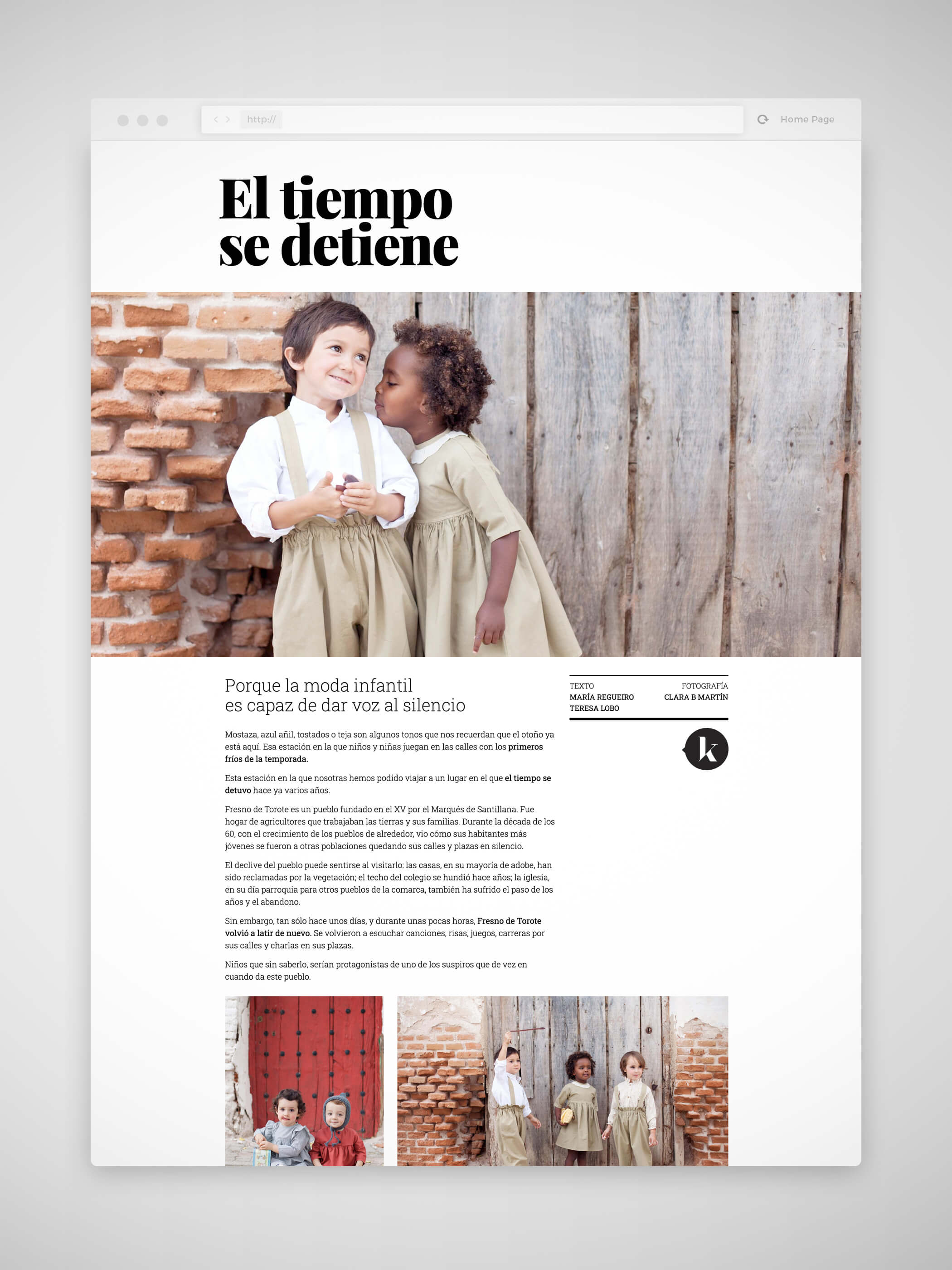 web kiva magazine 3 1 - Diseño gráfico, maquetación y páginas web. Kiva magazine, revista digital